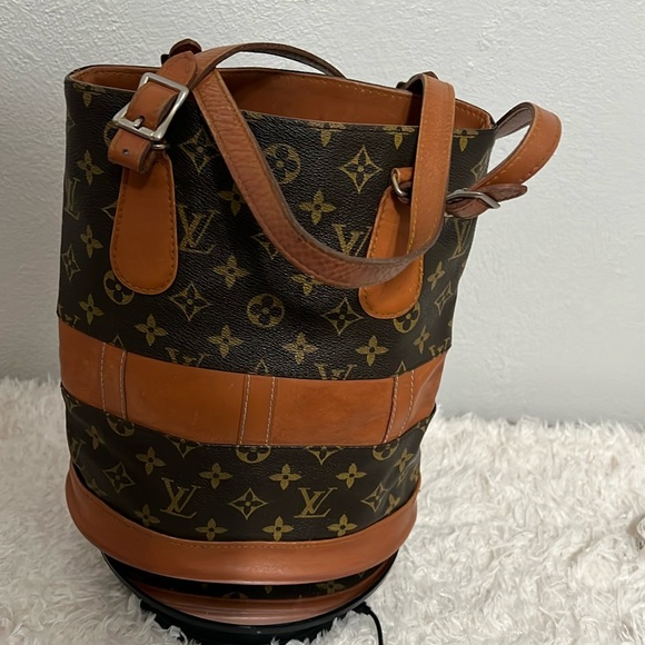 Authentic Rare Vintage Louis Vuitton The French Co Made in USA Bucket GM… - Picture 3 of 17